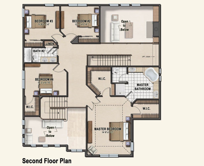 plan63dfp2 Plan 6 second floor plan