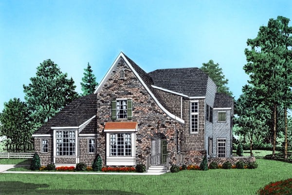 Illustration of fairway model plan 7 home